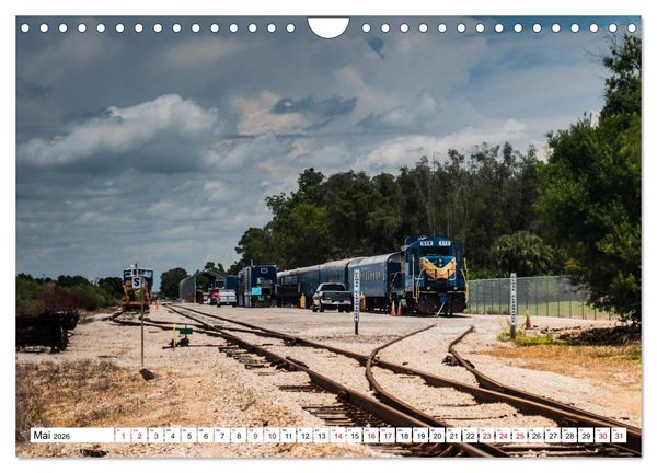 Produktbild: Eisenbahn in Nordamerika (Wandkalender 2026 DIN A4 quer), CALVENDO Monatskalender