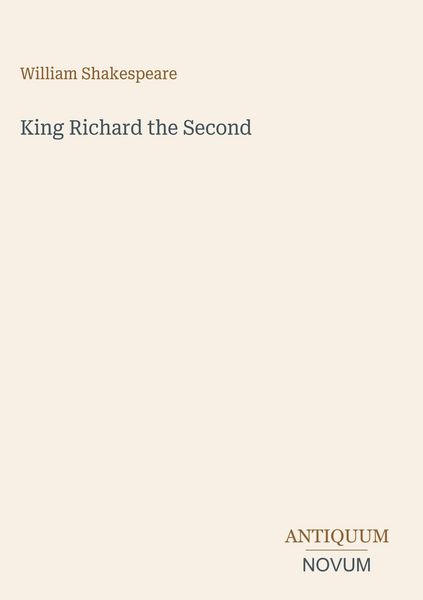 Produktbild: King Richard the Second