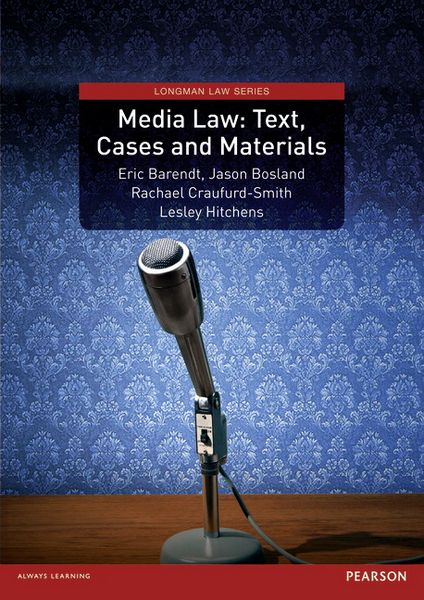 Produktbild: Media Law: Text, Cases and Materials