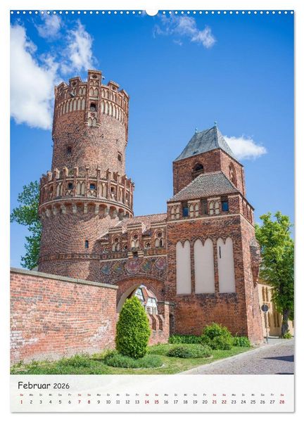 Produktbild: Tangerm&uuml;nde - Historische Altstadt an der Elbe (hochwertiger Premium Wandkalender 2026 DIN A2 hoch), Kunstdruck in Hochglanz