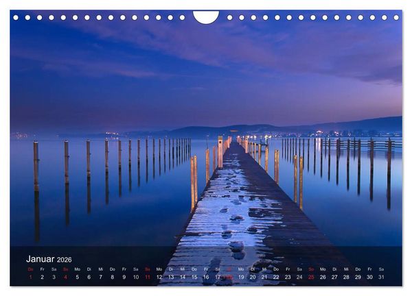 Produktbild: Stimmungsvoller Bodensee (Wandkalender 2026 DIN A4 quer), CALVENDO Monatskalender