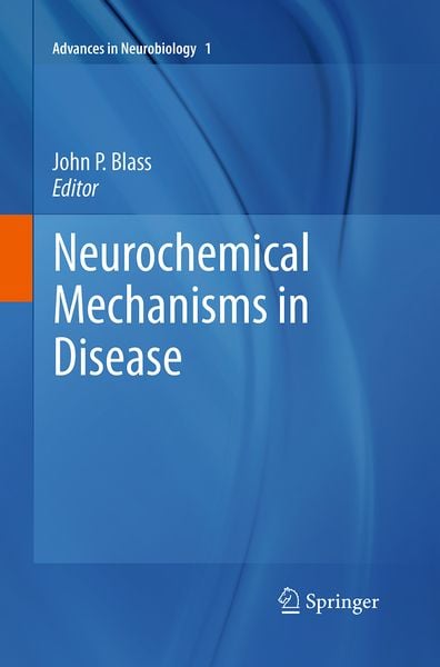 Produktbild: Neurochemical Mechanisms in Disease