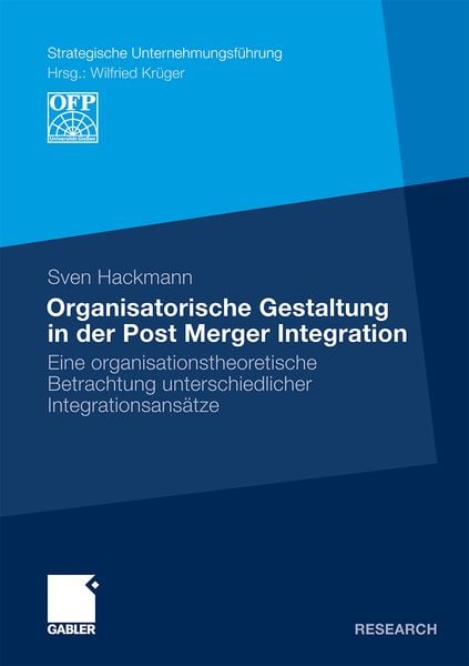 Produktbild: Organisatorische Gestaltung in der Post Merger Integration