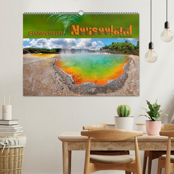 Produktbild: S&uuml;dseetraum Neuseeland (Wandkalender 2026 DIN A2 quer), CALVENDO Monatskalender