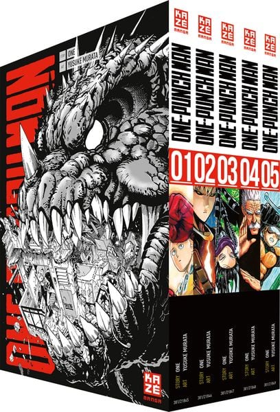 Produktbild: ONE-PUNCH MAN &ndash; Band 1-5 im Sammelschuber