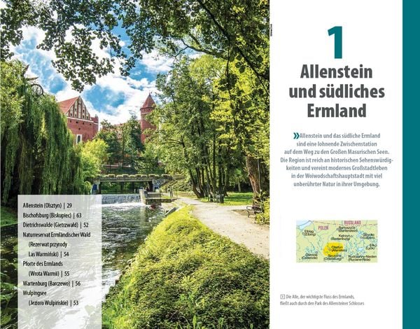 Produktbild: Reise Know-How Reisef&uuml;hrer Masurische Seen und Ermland