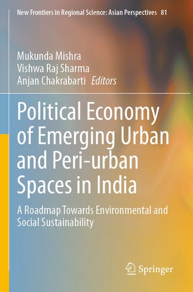 Produktbild: Political Economy of Emerging Urban and Peri-urban Spaces in India