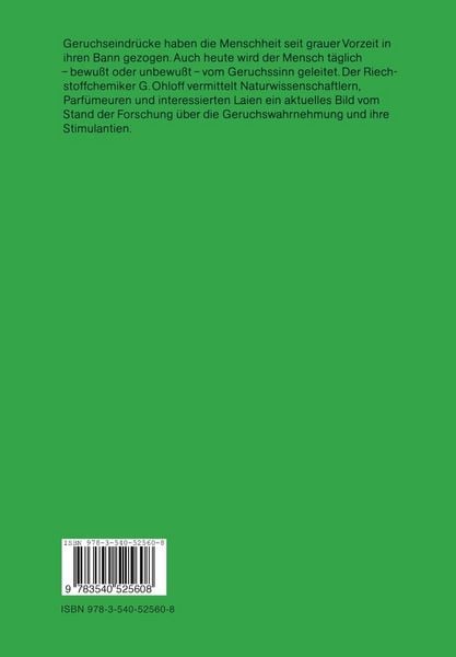 Produktbild: Riechstoffe und Geruchssinn