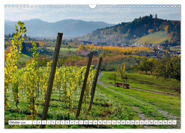 Produktbild: Idyllischer Schwarzwald (Wandkalender 2026 DIN A3 quer), CALVENDO Monatskalender