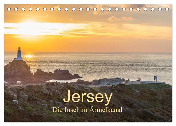 Jersey - Die Insel im Ärmelkanal (Tischkalender 2026 DIN A5 quer), CALVENDO Monatskalender