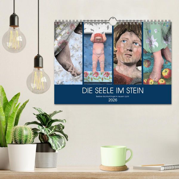 Produktbild: DIE SEELE IM STEIN (Wandkalender 2026 DIN A4 quer), CALVENDO Monatskalender