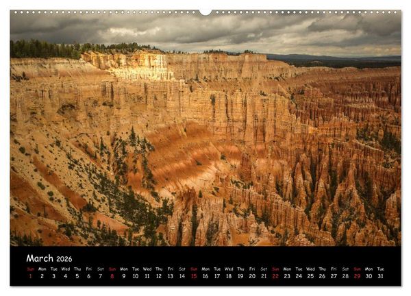 Produktbild: Beautiful Bryce Canyon (High Quality Premium Wall Calendar 2026 DIN A2 landscape),CALVENDO 12 Month Wall Calendar