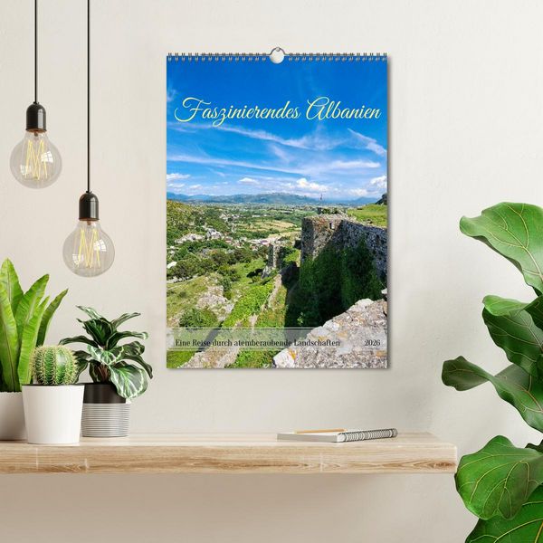 Produktbild: Faszinierendes Albanien (Wandkalender 2026 DIN A3 hoch), CALVENDO Monatskalender