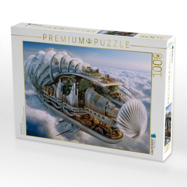 Produktbild: CALVENDO Puzzle Windorgel der L&uuml;fte | 1000 Teile Lege-Gr&ouml;&szlig;e 64x48cm Foto-Puzzle f&uuml;r gl&uuml;ckliche Stunden