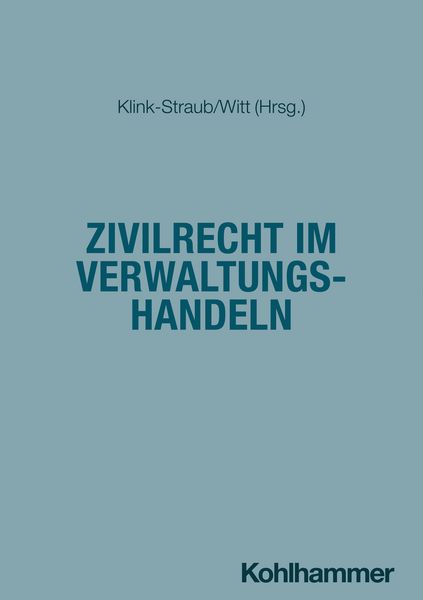 Produktbild: Zivilrecht im Verwaltungshandeln