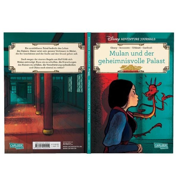 Produktbild: Disney Adventure Journals: Mulan und der geheimnisvolle Palast