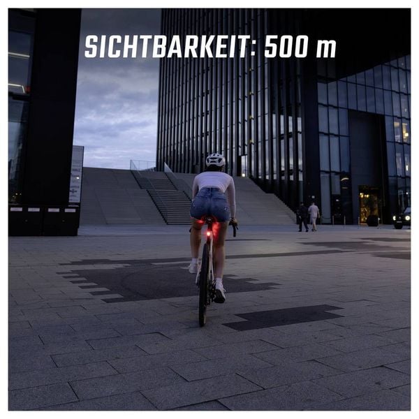 Produktbild: Sigma Fahrrad-R&uuml;cklicht HIRO 10 Akkubetriebenes LED-Leuchtmittel akkubetrieben