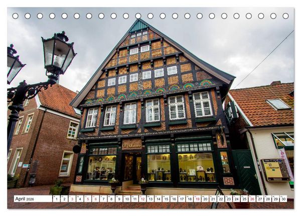 Produktbild: LINGEN an der Ems (Tischkalender 2026 DIN A5 quer), CALVENDO Monatskalender