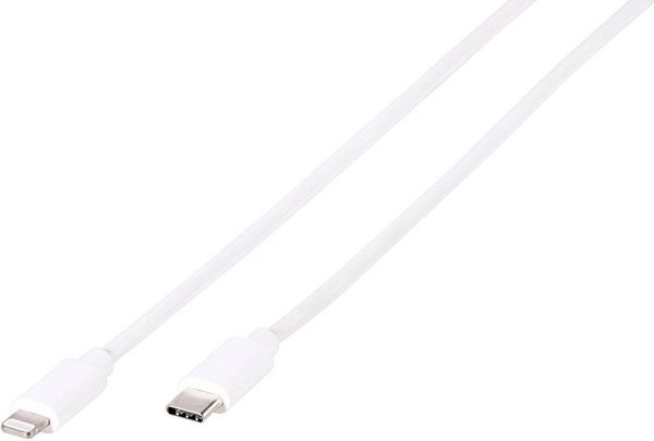 Vivanco USB 2.0 Adapter [1x USB-C® Stecker - 1x Apple Lightning-Stecker] LIGHTNVVUSBC12W 1.20 m