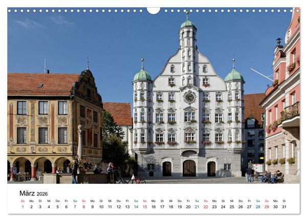 Produktbild: Memmingen - Ansichtssache (Wandkalender 2026 DIN A3 quer), CALVENDO Monatskalender