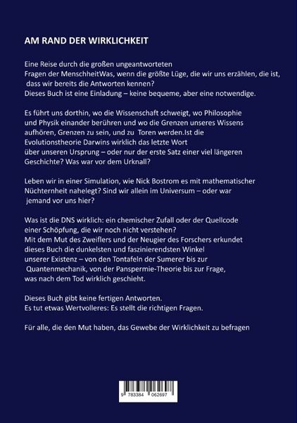 Produktbild: Am Rand der Wirklichkeit