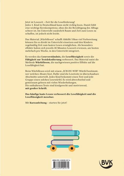 Produktbild: W&uuml;rfellesen &ndash; 4. Klasse