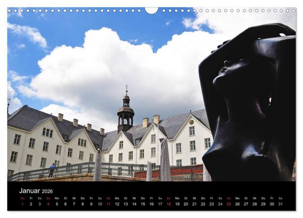 Produktbild: Pl&ouml;n - die Stadt am See (Wandkalender 2026 DIN A3 quer), CALVENDO Monatskalender