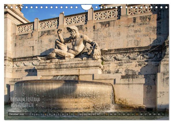 Produktbild: Highlights in Rom - Ein Wochenende in der "Ewigen Stadt" (Wandkalender 2026 DIN A4 quer), CALVENDO Monatskalender
