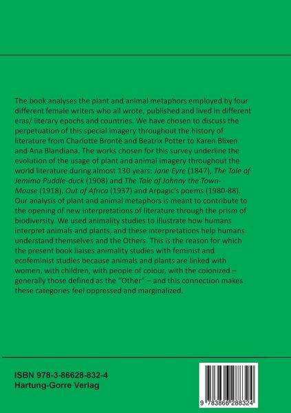 Produktbild: Plant and Animal Metaphors as Signs of Proto-Ecofeminism