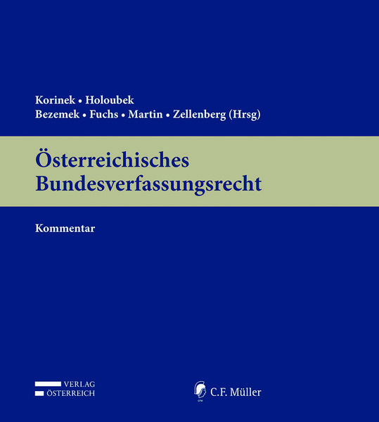 Produktbild: &Ouml;sterreichisches Bundesverfassungsrecht