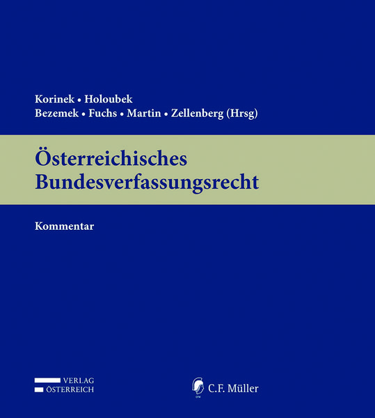 Produktbild: &Ouml;sterreichisches Bundesverfassungsrecht