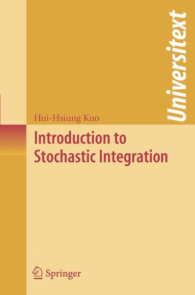 Produktbild: Introduction to Stochastic Integration