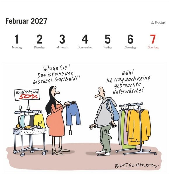 Produktbild: Peter Butschkow: Fahrrad unser Premium-Postkartenkalender 2027