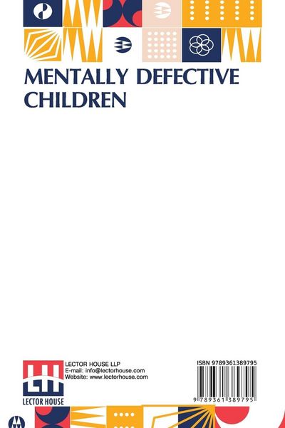 Produktbild: Mentally Defective Children