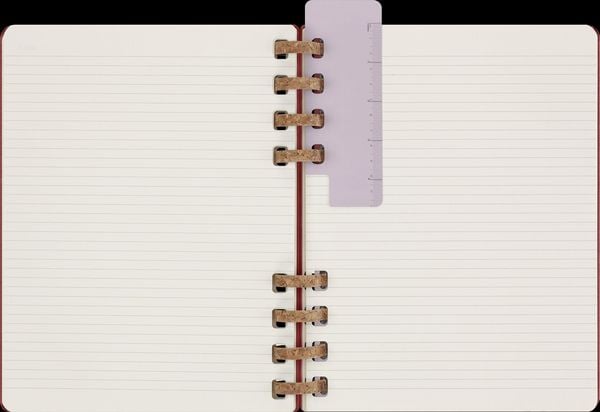 Produktbild: Moleskine Undatierter Life Kalender Mit Spiralbindung, Xl, Wochen-Monatskalender, Fester Einband, Crush Cherry