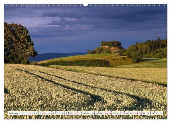Produktbild: Hegau-Landschaften (Wandkalender 2026 DIN A2 quer), CALVENDO Monatskalender