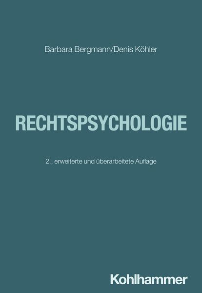 Produktbild: Rechtspsychologie
