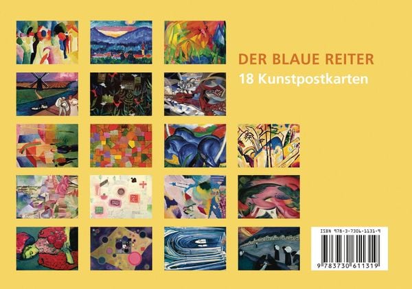 Postkarten-Set Der Blaue Reiter