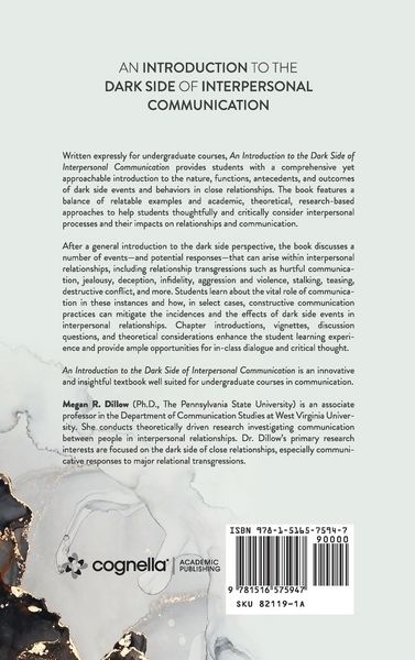 Produktbild: Introduction to the Dark Side of Interpersonal Communication