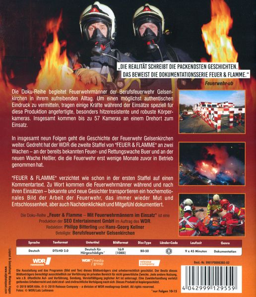 Produktbild: Feuer & Flamme - Mit Feuerwehrm&auml;nnern im Einsatz - Staffel 2