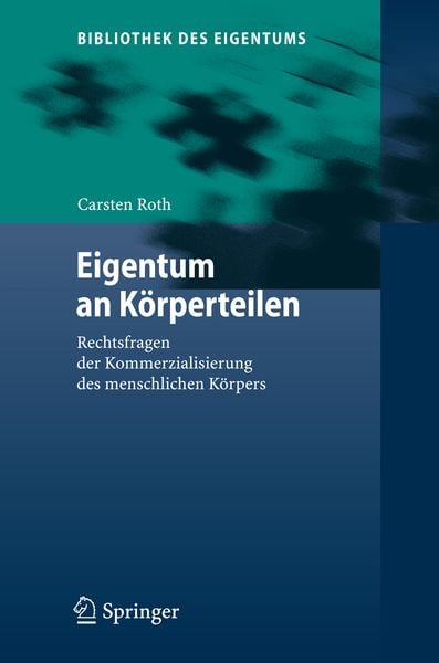 Produktbild: Eigentum an K&ouml;rperteilen