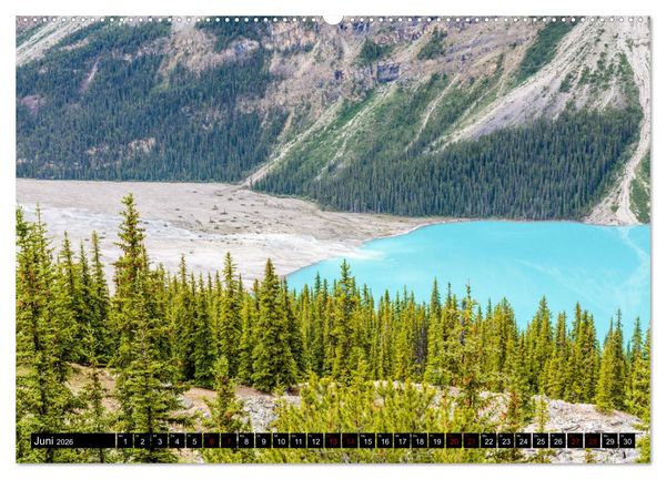 Produktbild: Kanadas Rocky Mountains (Wandkalender 2026 DIN A2 quer), CALVENDO Monatskalender