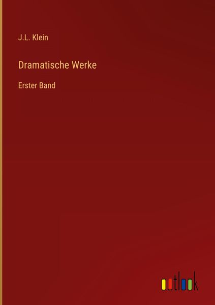 Produktbild: Dramatische Werke