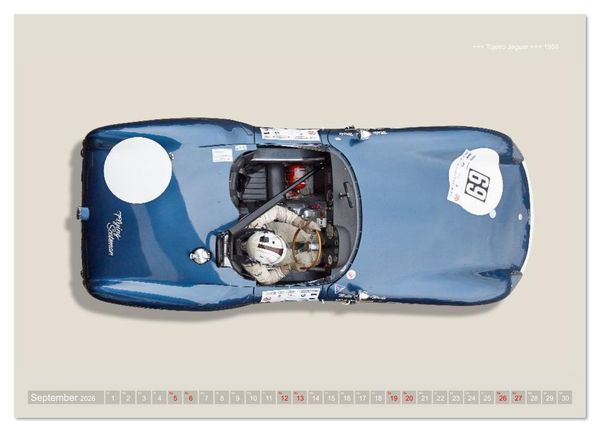 Produktbild: Two-Seater Racing Cars 1950-1960 (Wandkalender 2026 DIN A3 quer), CALVENDO Monatskalender