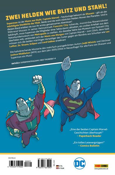 Produktbild: Superman/Shazam!: Erster Donner