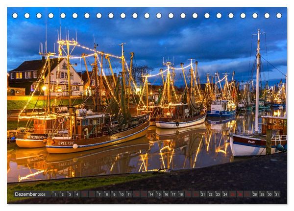 Produktbild: Greetsiel und Umzu (Tischkalender 2026 DIN A5 quer), CALVENDO Monatskalender