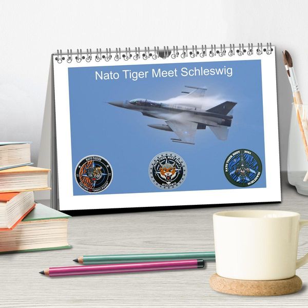 Produktbild: Nato Tiger Meet Schleswig (Tischkalender 2026 DIN A5 quer), CALVENDO Monatskalender