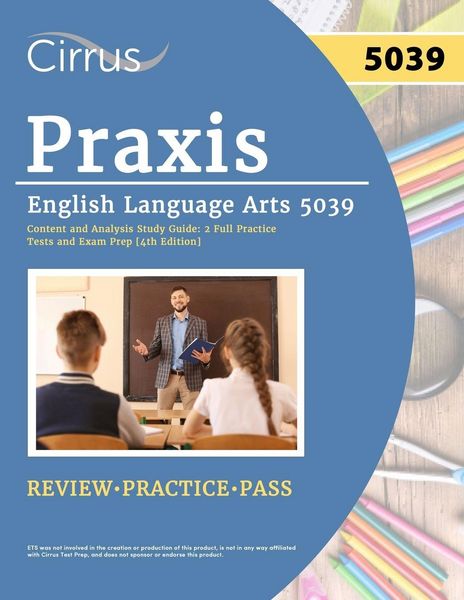 Produktbild: Praxis English Language Arts 5039 Content and Analysis Study Guide