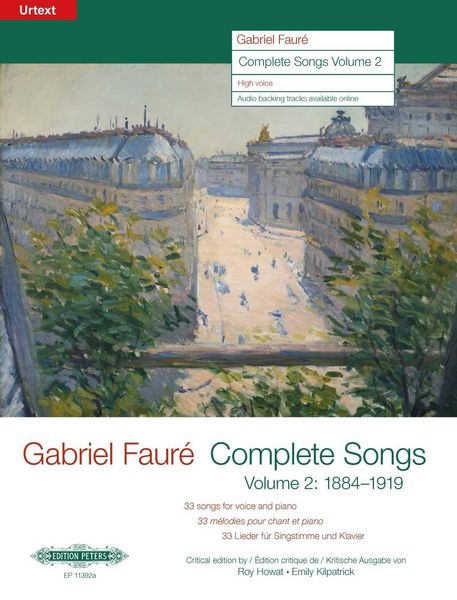 Produktbild: FAUR , G: COMPLETE SONGS VOLUME 2 1884 TO 1919 HIG