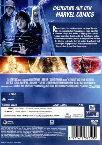 Produktbild: The New Mutants